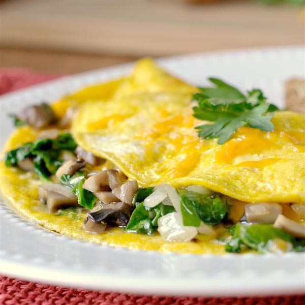 mushroom omelette recipe ingredients
