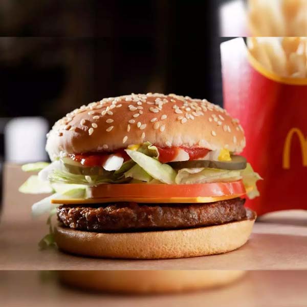 McDonald’s Vegetarian Burger