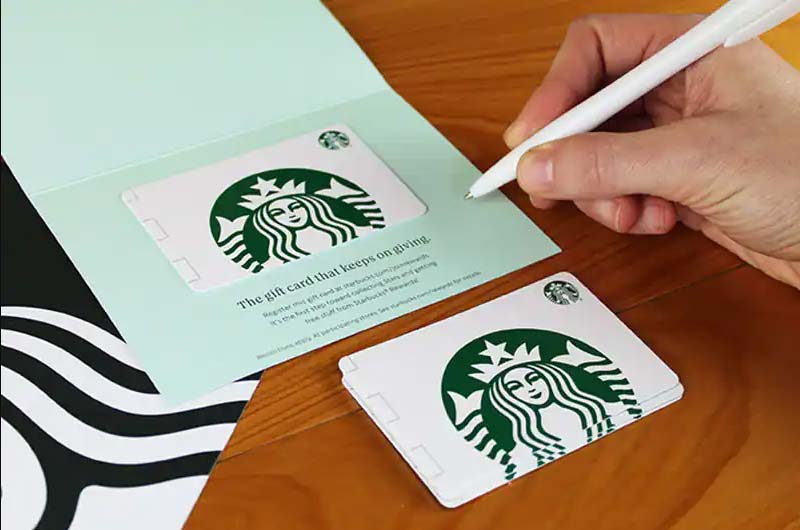 how to activate starbucks gift card