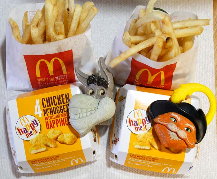 what are the mcdonald’s happy meal menu