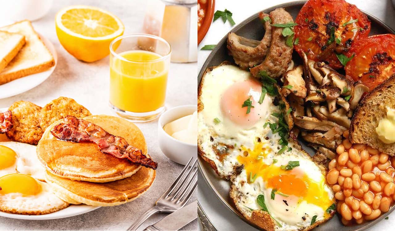 american breakfast vs english breakfast