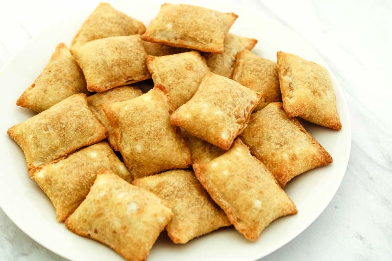 are pizza rolls fried or baked