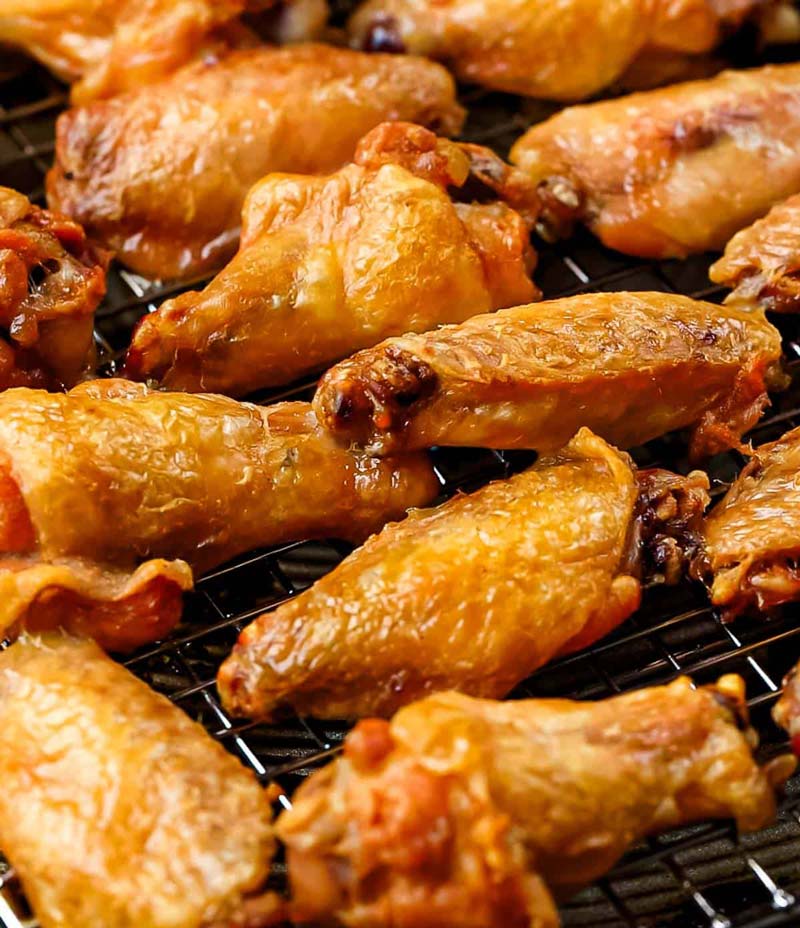 are wings better fried or baked