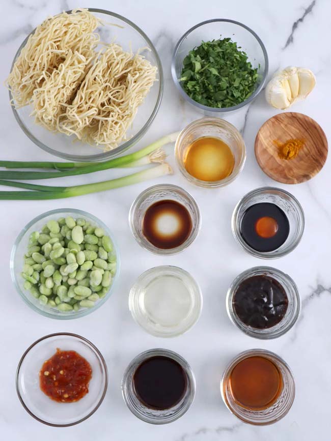 chilli garlic noodles ingredients