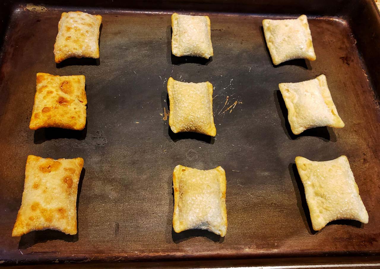 how to make pizza rolls crispy in the oven