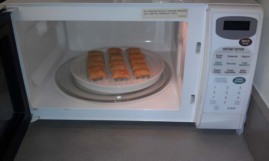making pizza rolls in toaster oven