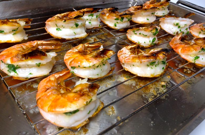 roasting shrimp in the oven