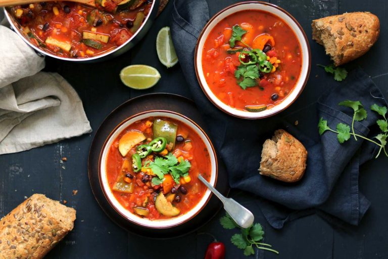Vegetarian Mexican Soup Recipe